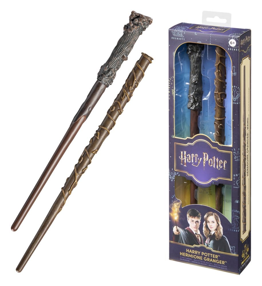 Harry Potter Set de 2 Varitas de iniciación Harry Potter & Hermione Granger 31 cm 2 Harry Potter Set de 2 Varitas de iniciación Harry Potter & Hermione Granger 31 cm - Imagen 2