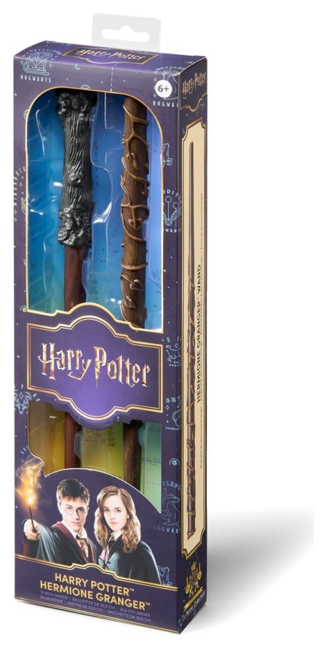 Harry Potter Set de 2 Varitas de iniciación Harry Potter & Hermione Granger 31 cm 6 Harry Potter Set de 2 Varitas de iniciación Harry Potter & Hermione Granger 31 cm - Imagen 6
