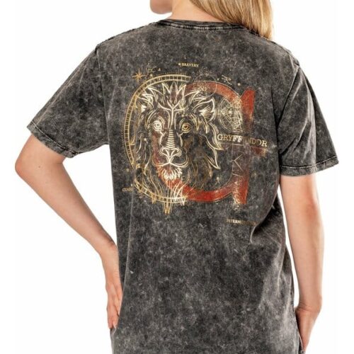 Harry Potter Camiseta Acid Wash Gryffindor Talla L