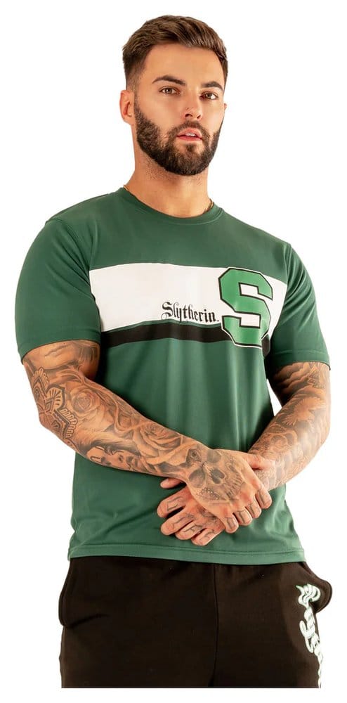 Harry Potter Camiseta Slytherin Track And Field Talla M 1 Harry Potter Camiseta Slytherin Track And Field Talla M