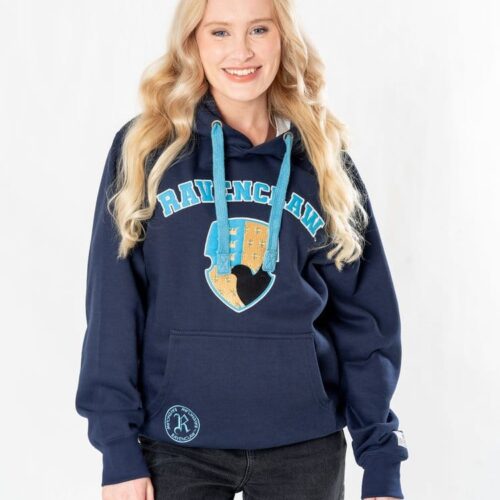 Harry Potter Sudadera capucha Ravenclaw Deluxe Talla L