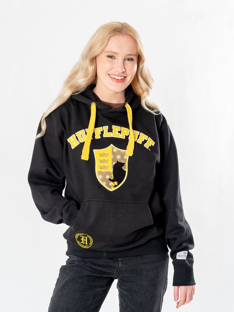 Harry Potter Sudadera capucha Hufflepuff Deluxe Talla L 4 Harry Potter Sudadera capucha Hufflepuff Deluxe Talla L - Imagen 4