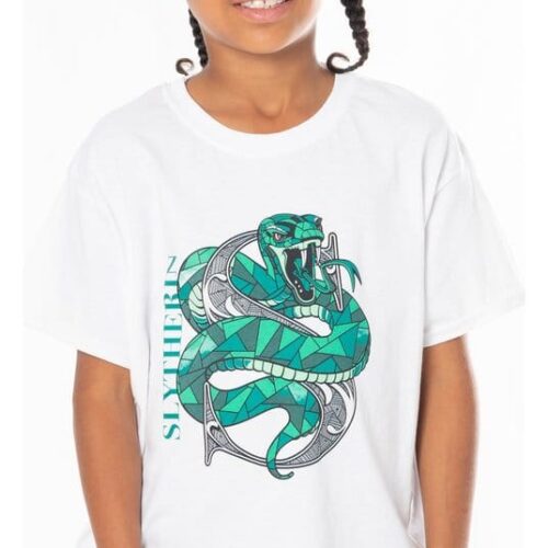 Harry Potter Camiseta niño Slytherin Mosaic Talla 12-13