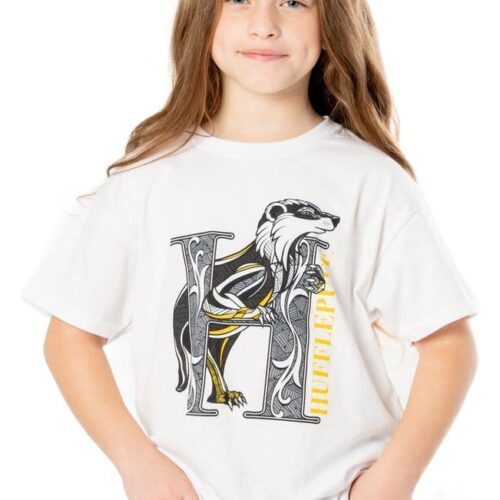 Harry Potter Camiseta niño Hufflepuff Mosaic Talla 12-13