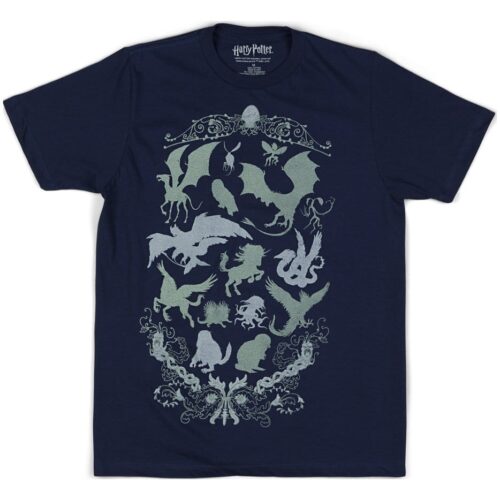 Harry Potter Camiseta Magical Creatures Field Guide Talla M