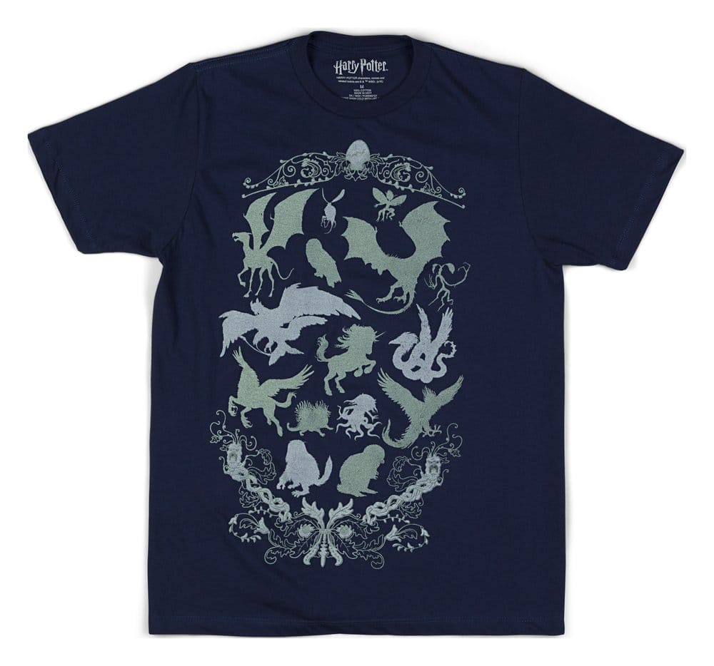 Harry Potter Camiseta Magical Creatures Field Guide Talla M 1 Harry Potter Camiseta Magical Creatures Field Guide Talla M