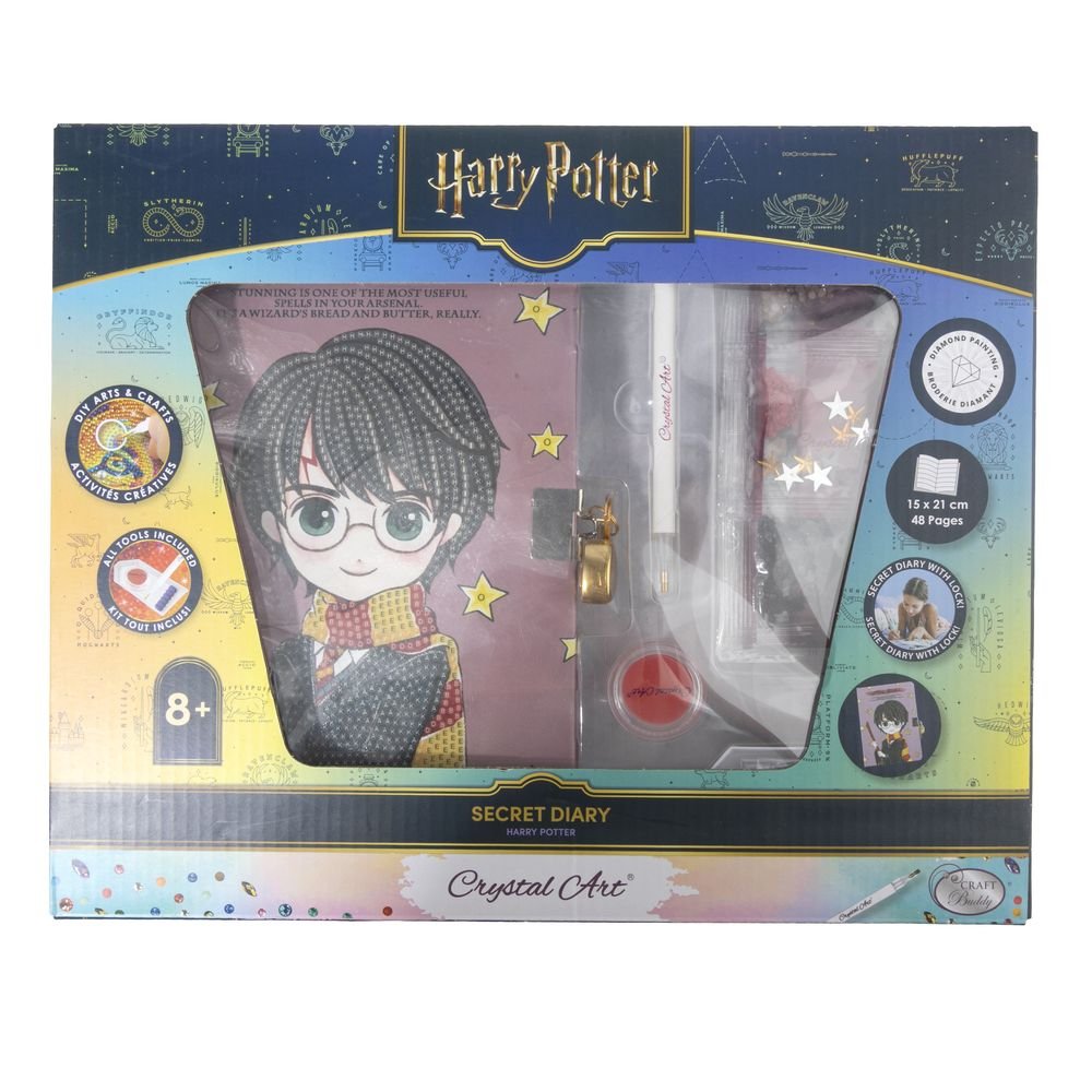 Crystal Art Secret Diary Harry Potter 1 Crystal Art Secret Diary Harry Potter