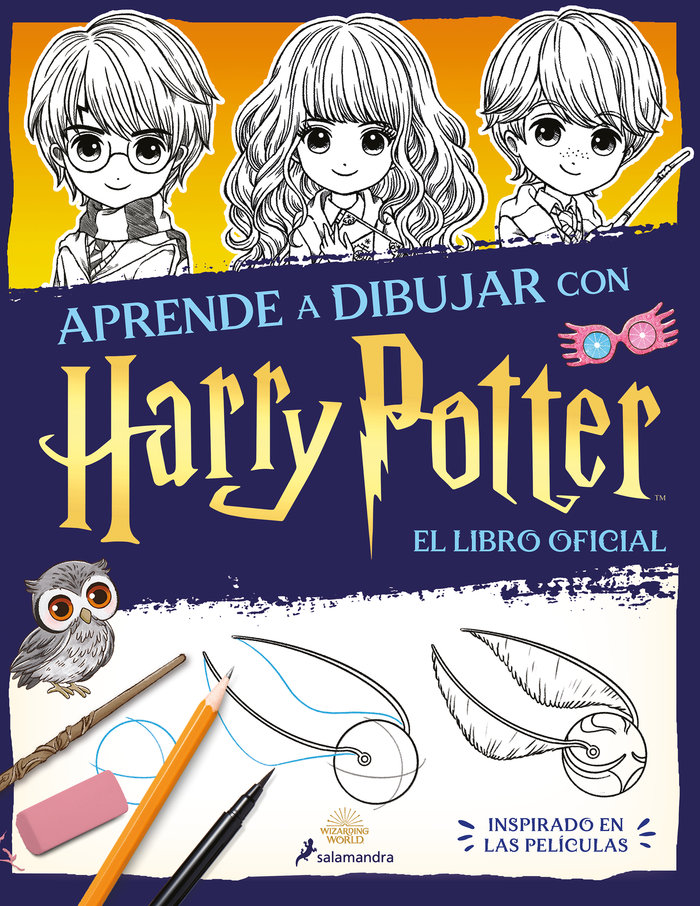 Aprende a dibujar con Harry Potter 1 Aprende a dibujar con Harry Potter