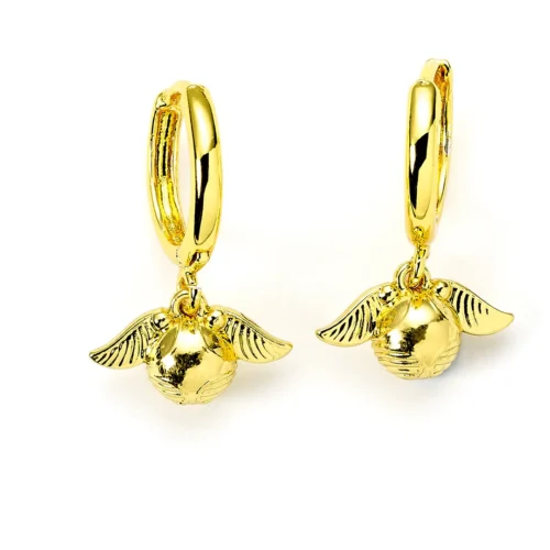 Pendientes dorados Snitch Dorada