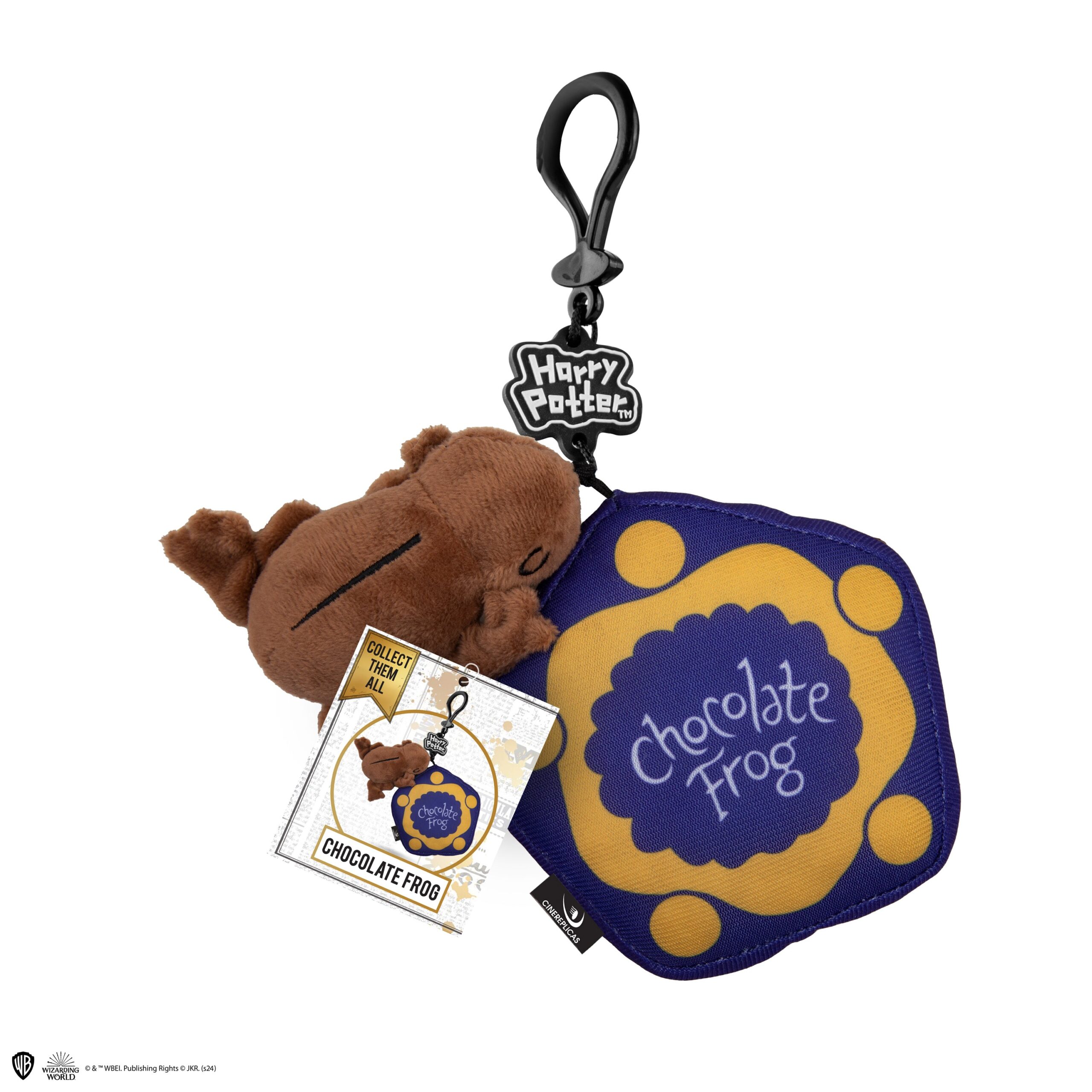 Llavero de peluche Rana de Chocolate 1 Llavero de peluche Rana de Chocolate