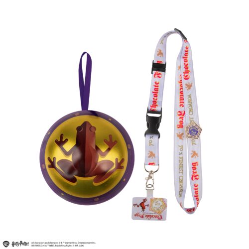 Holiday Capsule cordón y pin Rana de Chocolate