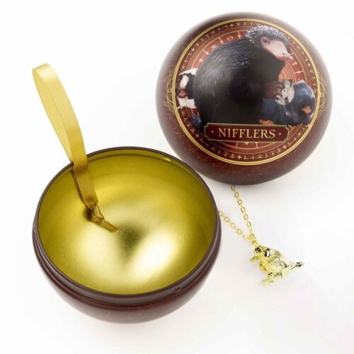 Bola de Navidad Niffler con collar