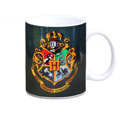 Taza Hogwarts Logo 300 ml