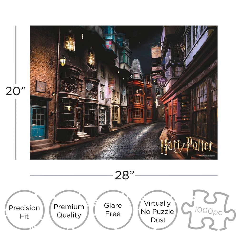 Puzzle Callejón Diagon 1000 piezas 2 Puzzle Callejón Diagon 1000 piezas - Imagen 2