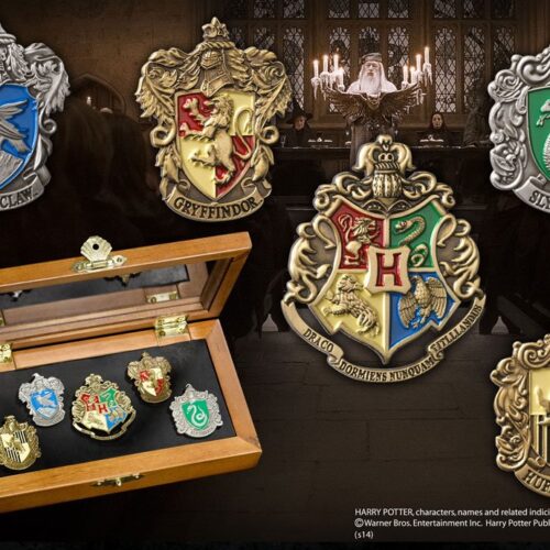 Set de 5 pins Casas de Hogwarts