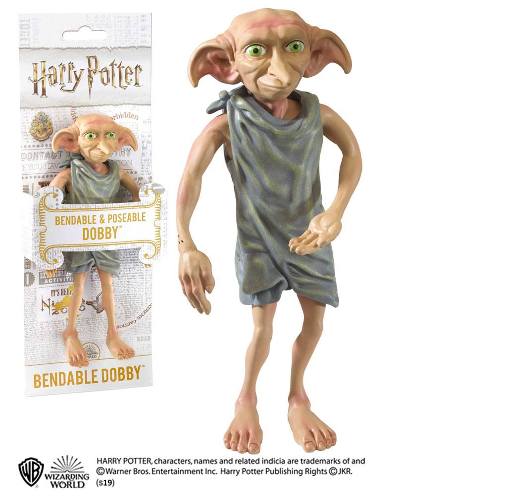 Figura flexible de Dobby – Harry Potter | Noble Collection 2 Figura flexible de Dobby – Harry Potter | Noble Collection - Imagen 2